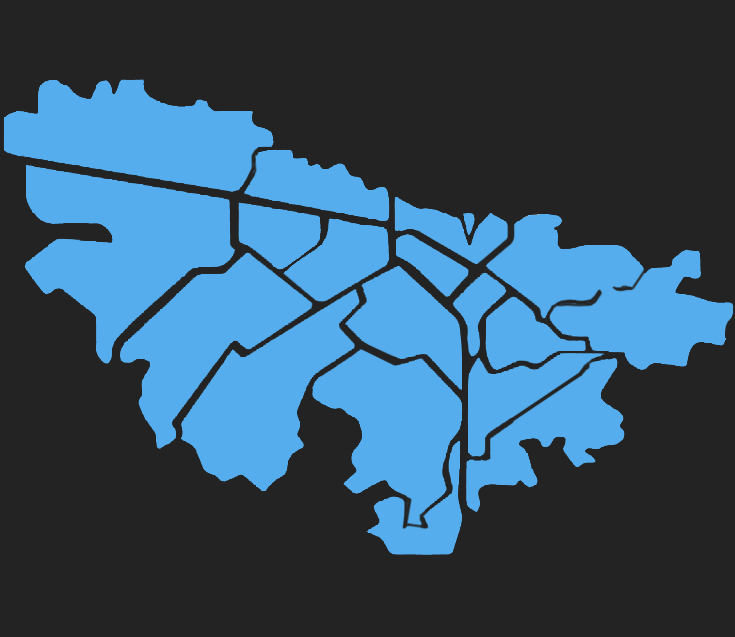 Candidaturas por Localidades